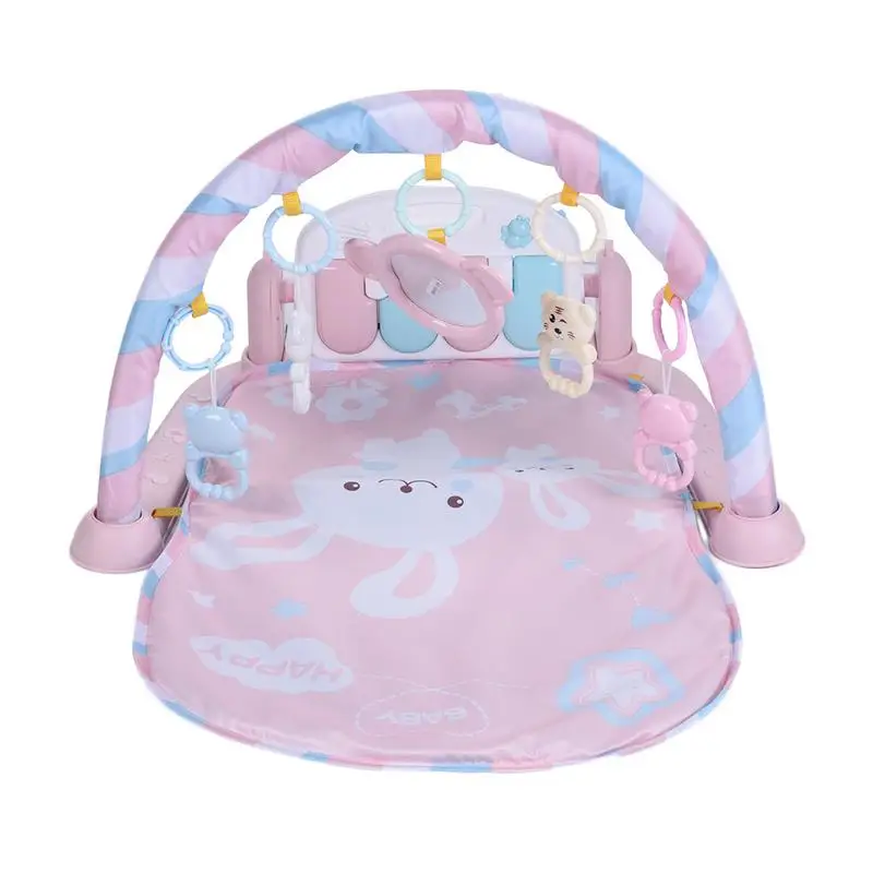 

In 1 Baby Fitness Musical Gym Play Mat Soft Baby Kick Lay Activity Exercise Carpet Bodybuilding Frame Blanket With diplomatic