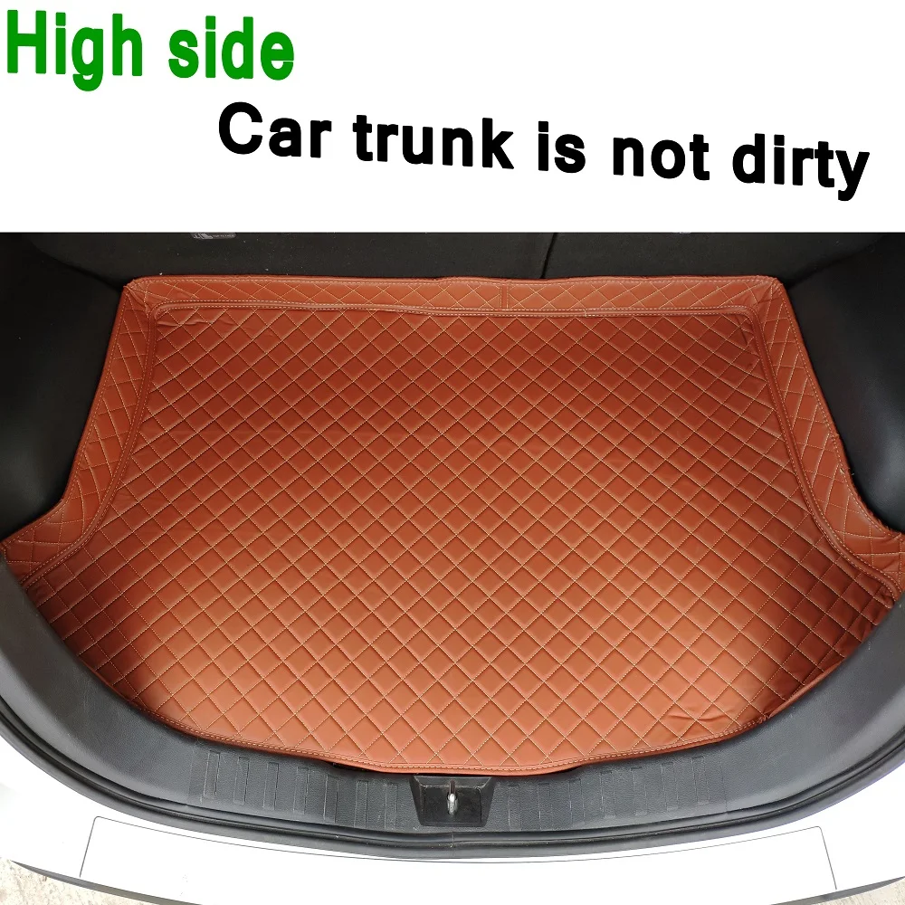 

ZHAOYANHUA Custom fit Heightened side car Trunk mats for Volkswage JETTA GOLF 4 6 7