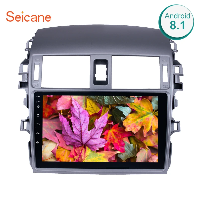 Seicane Android 9 0 HD Автомобильный gps радио &quotWI FI Bluetooth 4 х ядерный 2Din мультимедийный