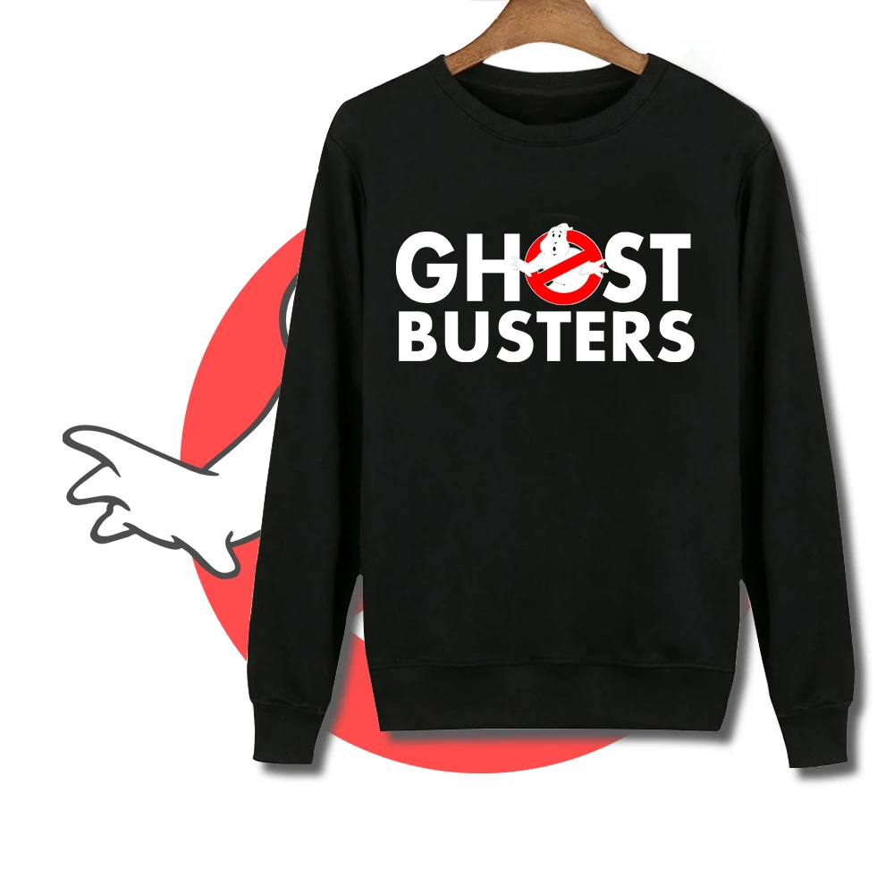 Giancomics Горячая Группа Ghostbusters толстовка хлопок теплый Crewnecks лаконичный свитер