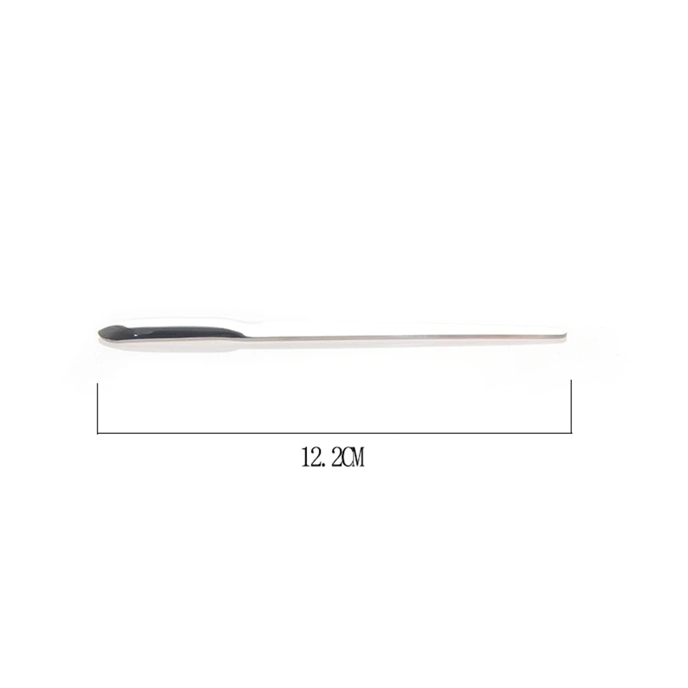 Мини кухня ложка для перемешивания нержавеющая сталь плоский кофе чай молоко