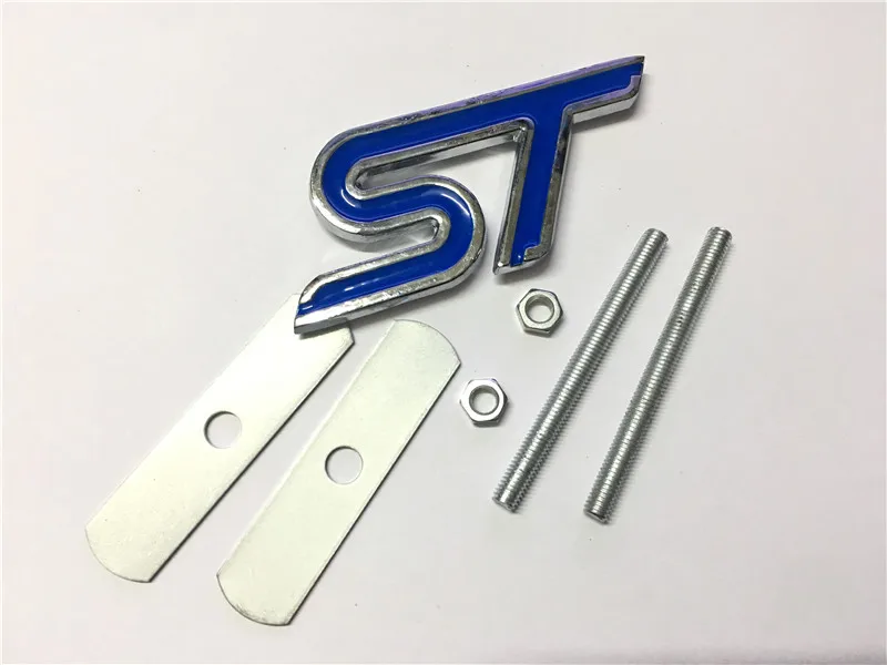 1Pcs ST Car Front Great Alloy Metal Grill Grilles Decoration Badge Emblem | Автомобили и мотоциклы