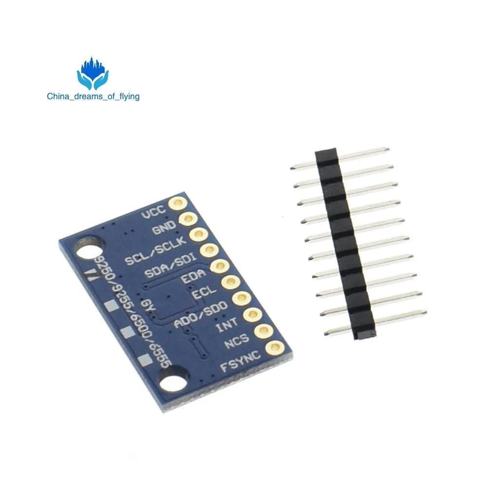 1 комплект SPI IIC/iec GY-9250 MPU 9250 MPU-9250 9-Axis Attitude+ гироскоп+ акселератор+ магнитометр Модуль датчика MPU9250 3-5 в питание