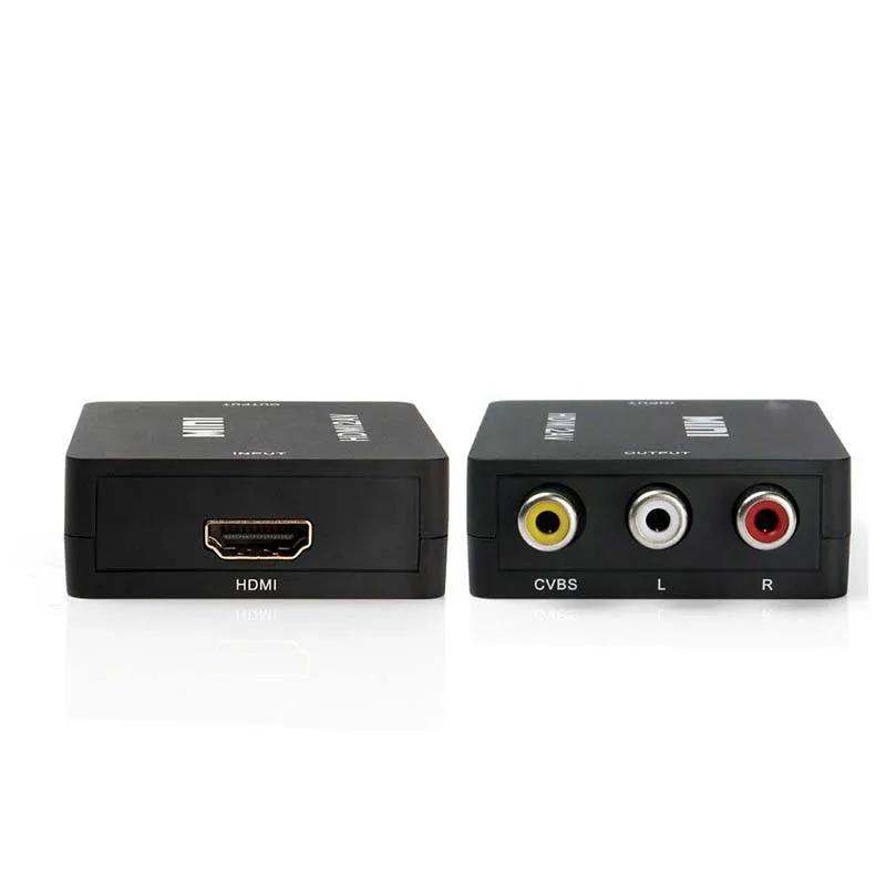 Композитный преобразователь 1080P Mini HDMI в AV адаптер RCA CVBS для PS3 Blu-Ray плеера VCR DVD HDTV |