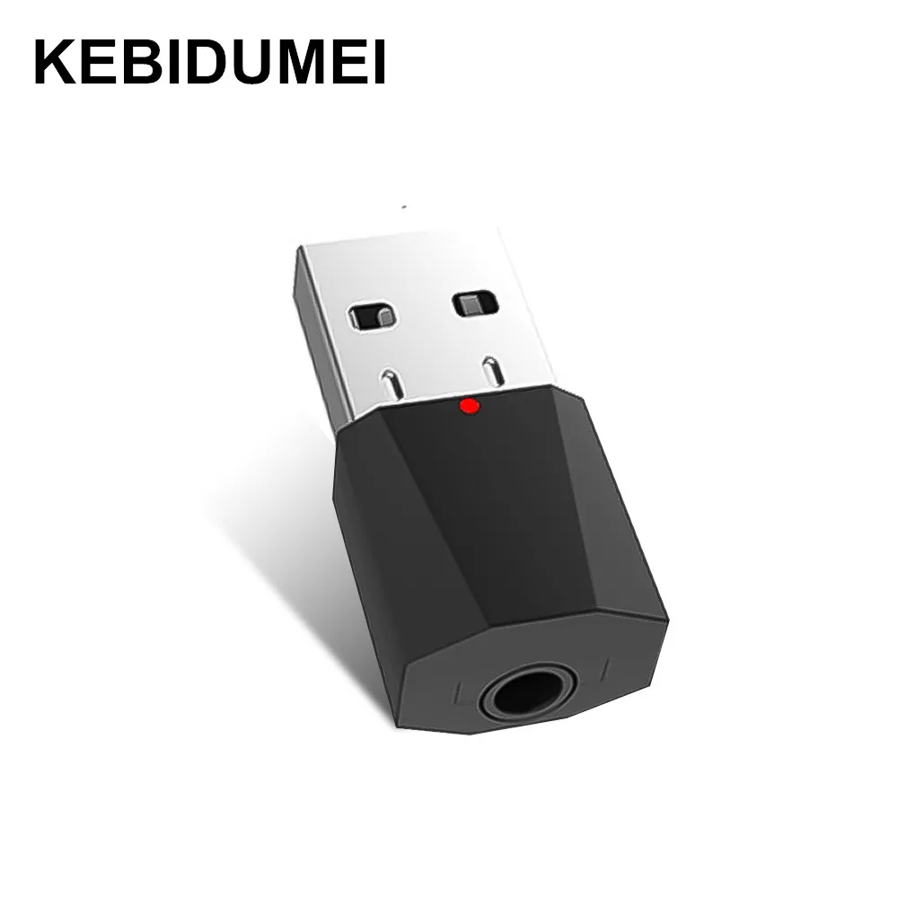 Портативный беспроводной Bluetooth мини USB аудиоприемник с кабелем 3 5 мм линейный