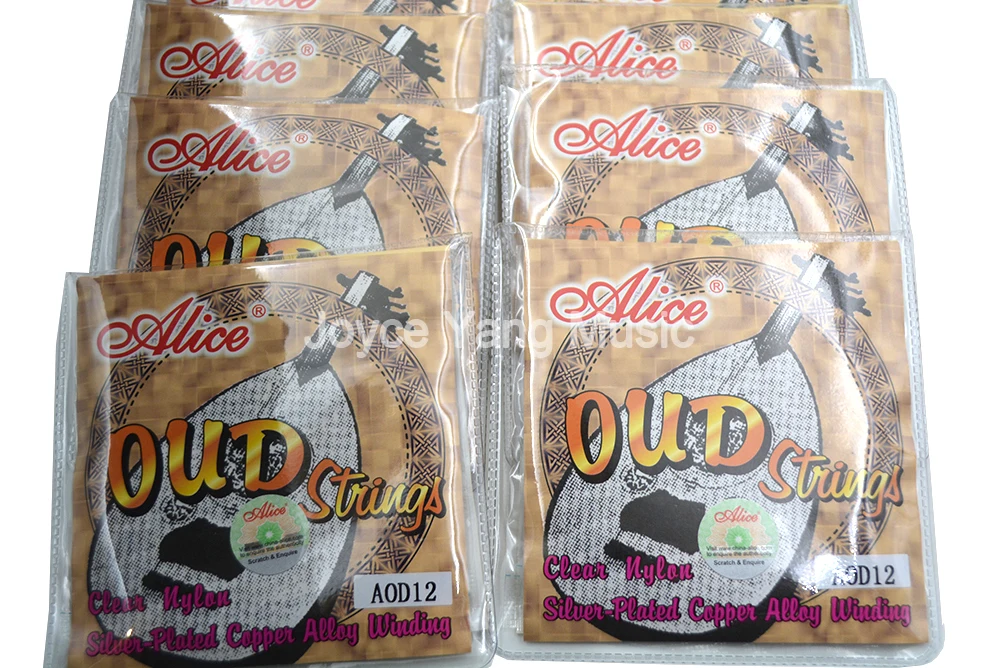 10 комплектов ниток Алисы AOD 10/11/12 OUD из чистого нейлона с посеребренным покрытием