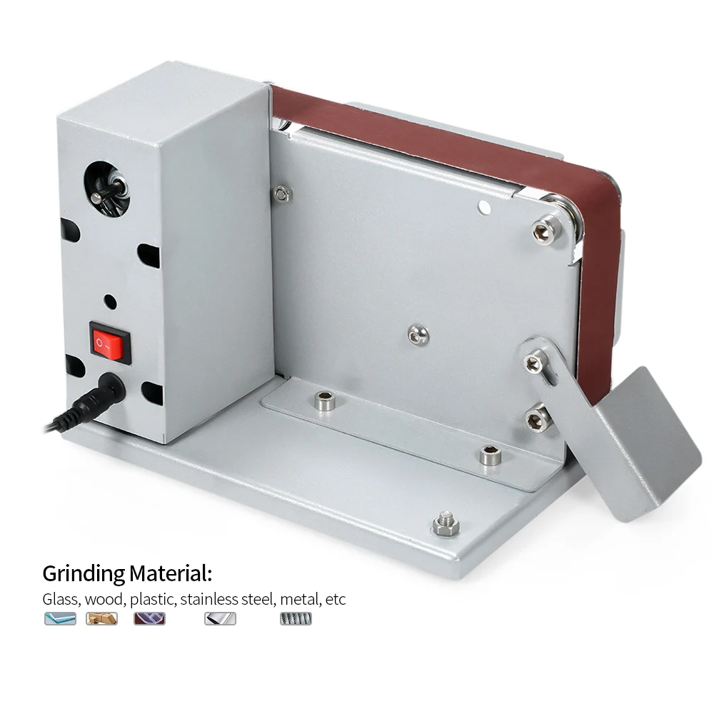 Многофункциональный ленточный шлифовальный станок Meterk с мелким шлифовальным