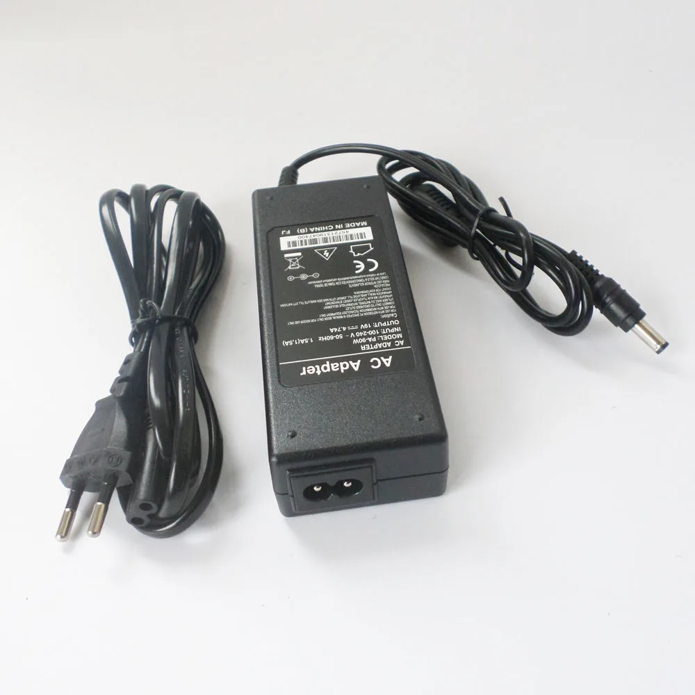 

90w AC Power Adapter Battery Charger for Toshiba Satellite C850 C850-132 C850-BT2N11 C850-BT2N12 C850-ST2NX1 19V 4.74A Laptop