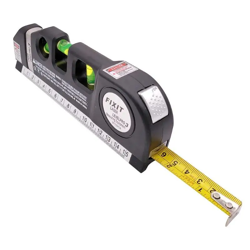 Multi-functional Infrared Laser Level Ruler Horizontal Meter Tape Scale Measure Instrument Vertical Equipment | Инструменты
