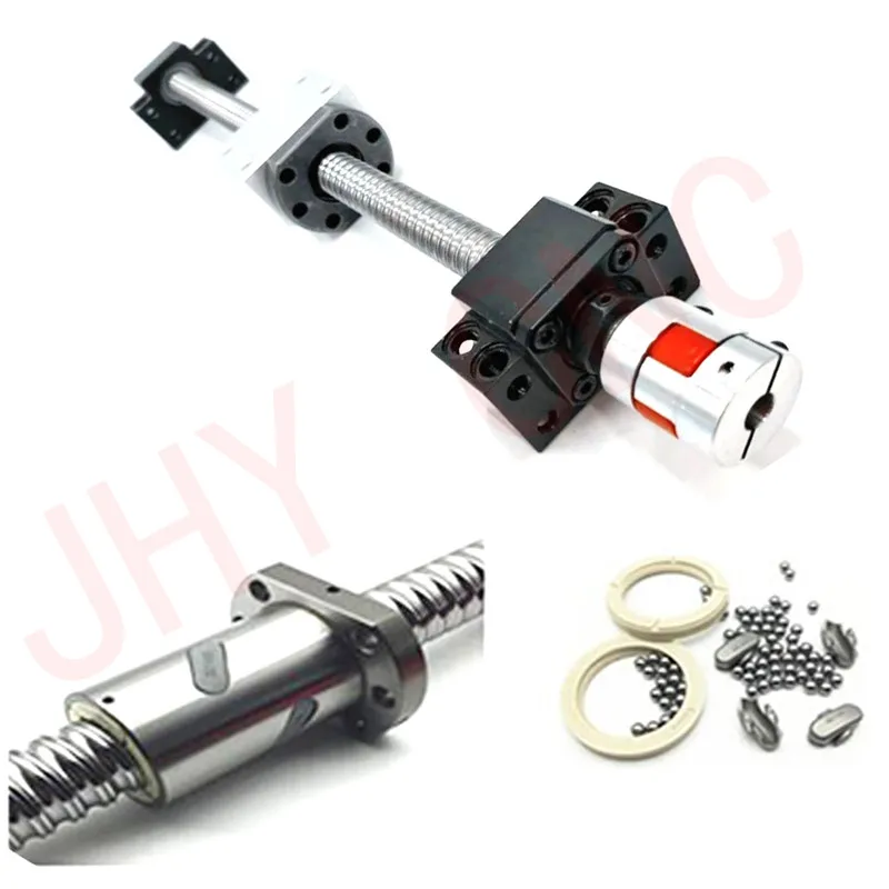 4 винта шариковые винты шпиндели с шаровые гайки + комплекта BK/BF опоры подшипника