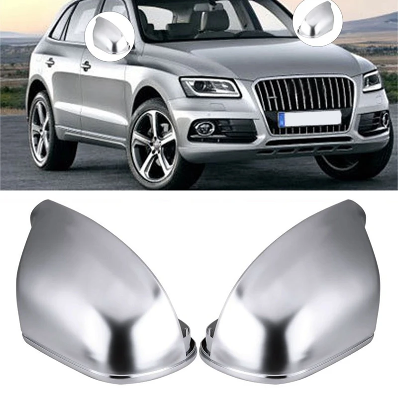 1 Pair Of Matte Abs Rearview Mirror Shell Cover Side View Protection Cap For Audi Q5 Q7 | Автомобили и мотоциклы