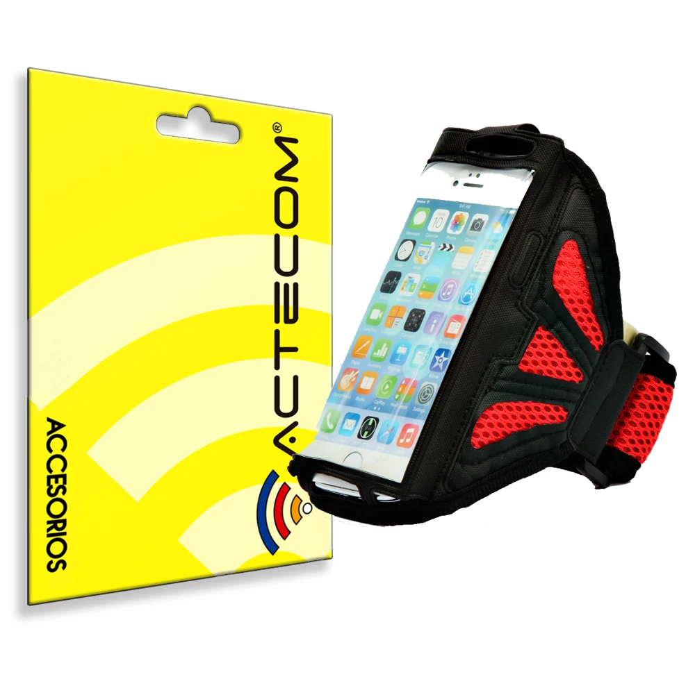 Ремешок ACTECOM BRAZALETE REJILLA красный для IPHONE 4-4S-4 S BRAZO DEPORTE CARRERA RUNNING | Мобильные телефоны и