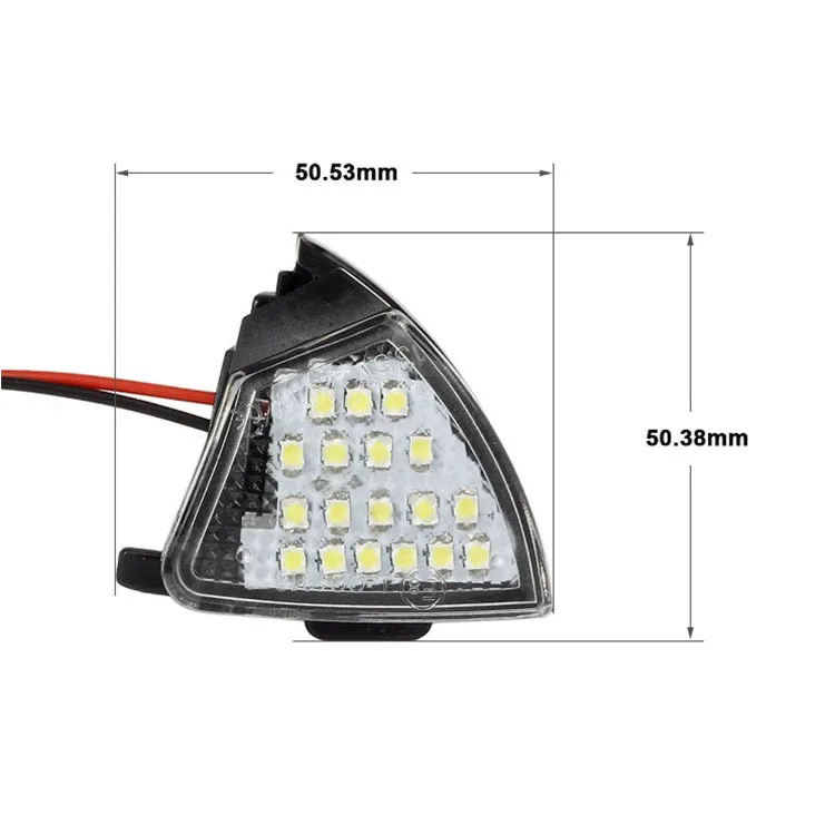 Высокое качество зеркало заднего вида лампа для Volkswagen Golf5 Passat LED боковое