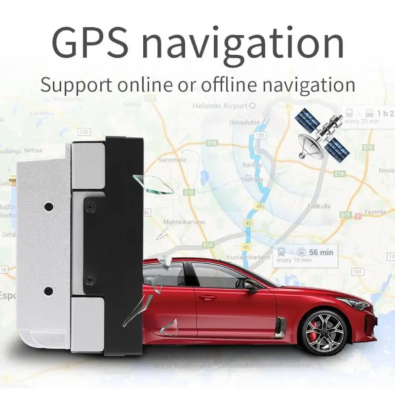 VODOOL 7784AD Android 7 1 автомобильный Радио 2 Din &quotсенсорный экран стерео MP5 плеер GPS Bluetooth