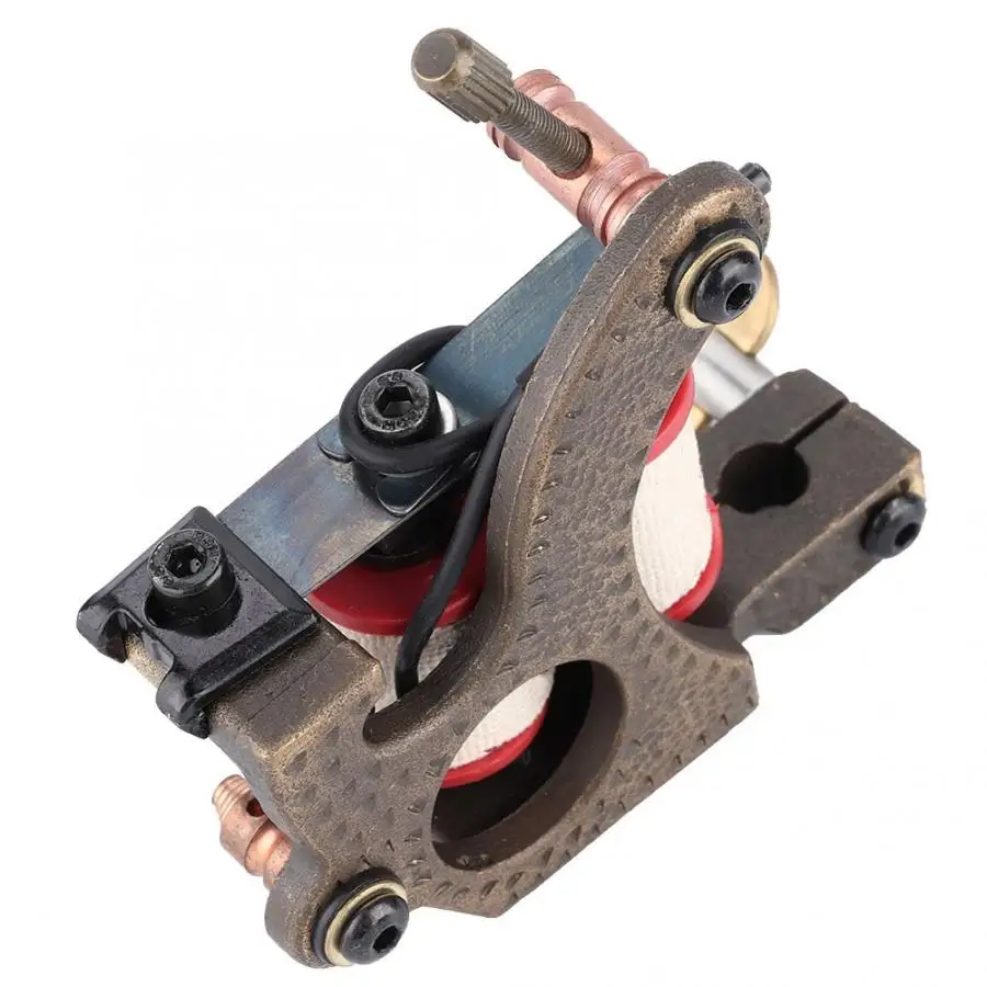 Ручка для тату 2 шт. профессиональные катушки машинка нарезка затеняющая