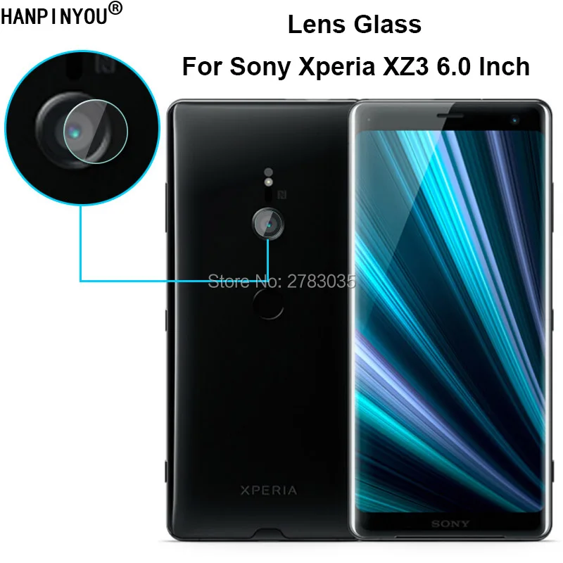 Прозрачная ультратонкая Защитная пленка для объектива задней камеры Sony Xperia XZ3 6 0