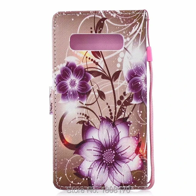 C-ku Cartoon Flower Cat Wallet Leather Case For Samsung Galaxy S10 Plus S10E A6S J4 Core Butterfly Tower Stand Skin Cover 1pcs | Мобильные