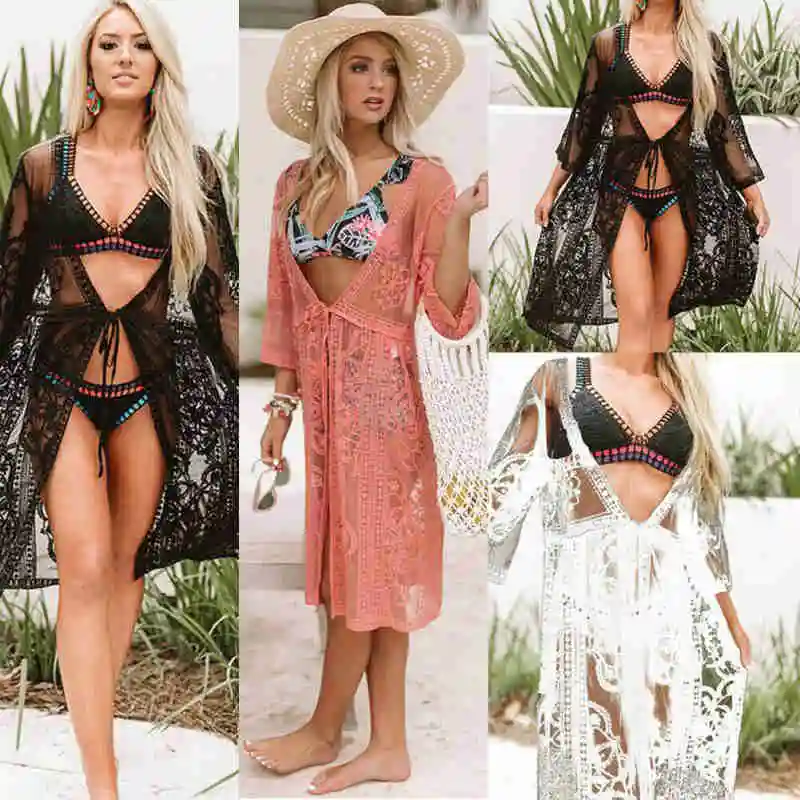 Женский сексуальный купальный костюм бикини летний хит продаж женское кружевное