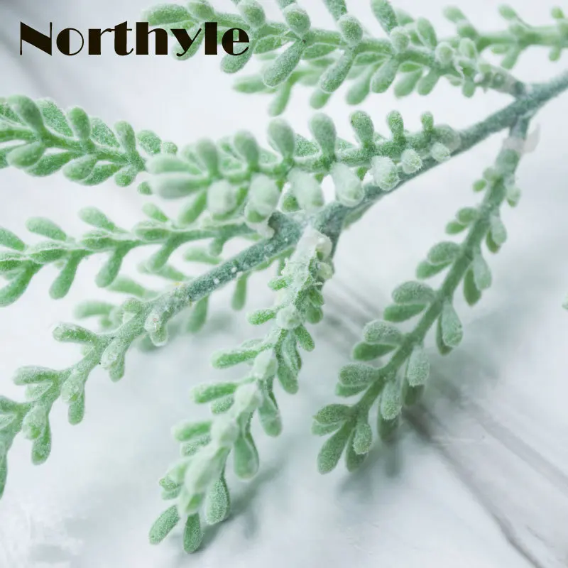 Искусственный лист антлера northstyle зеленые листья для украшения дома и вечеринки