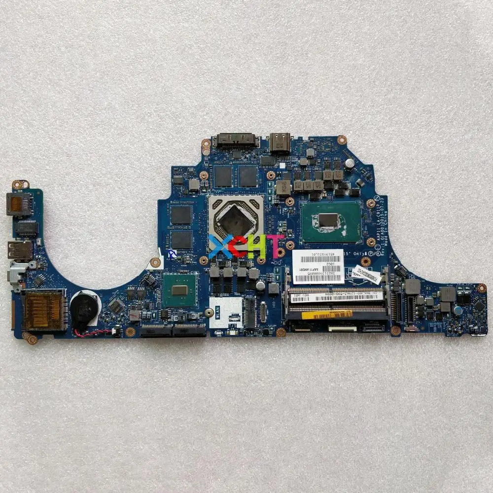 CN 0H6J09 H6J09 AAP11 LA C911P i7 6820HK R9 M390X DDR4 для Dell Alienware 15 R2 материнская плата