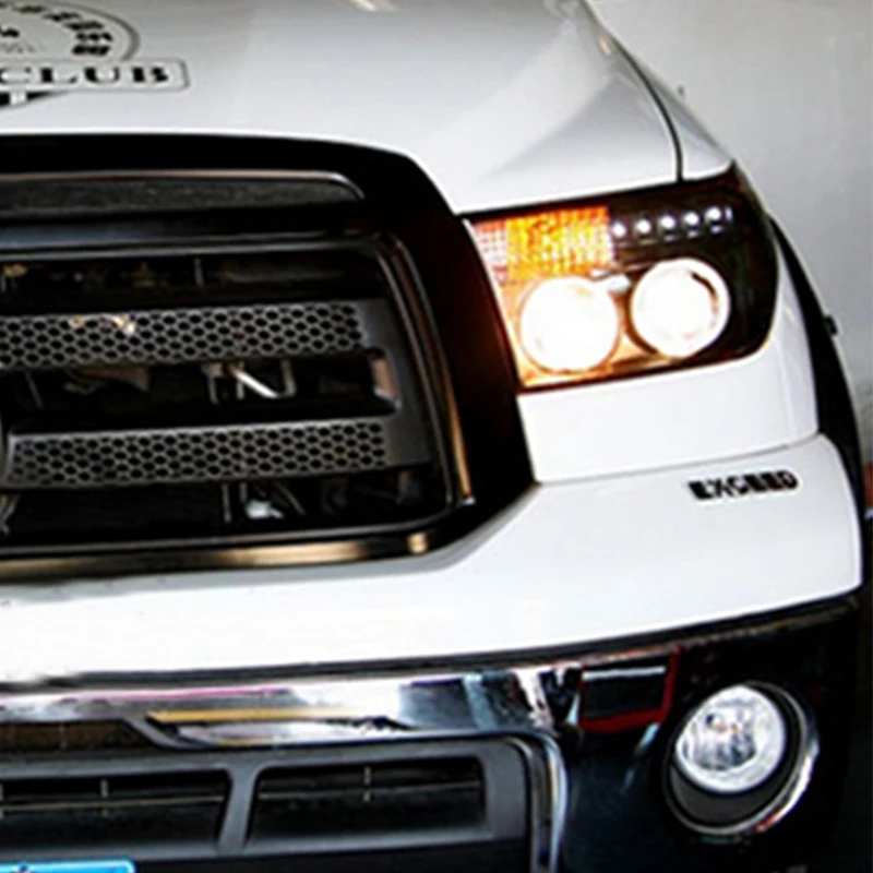 Roadot HID Rio светодиодный фары передняя фара чехол для Toyota Tundra 2014 2015 2016 Биксеноновые