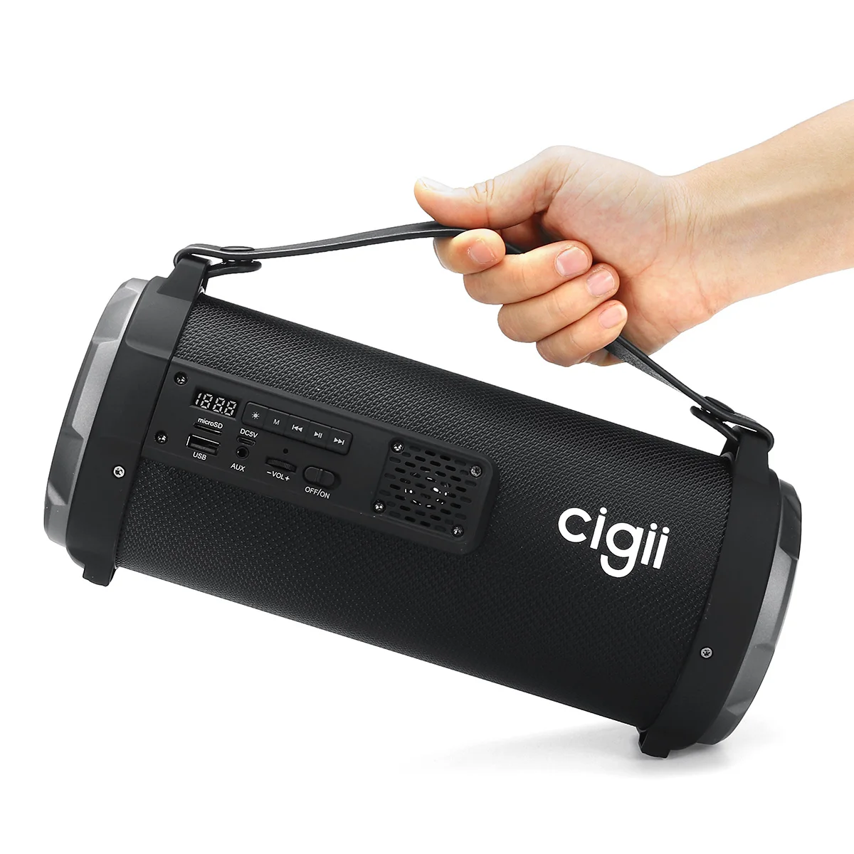 CIGII 4 ''сабвуфер портативный bluetooth динамик 360 объемный звук ПК динамик с RGB подсветкой AUX TF карта Открытый твитер динамик