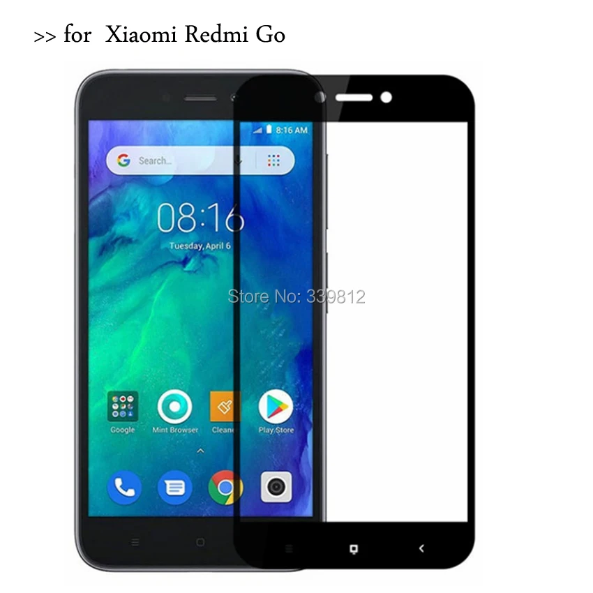Взрывозащищенное Закаленное стекло 2.5D 9H защитное покрытие для Xiaomi Redmi Go