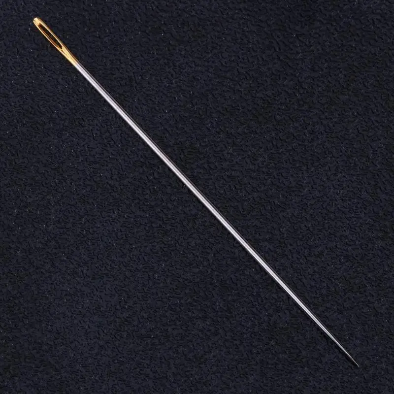

16Pcs/set Large Leather Hand Sewing Needles Gold Eye Needle Embroidery Tapestry Home Wool DIY Sewing Accessories
