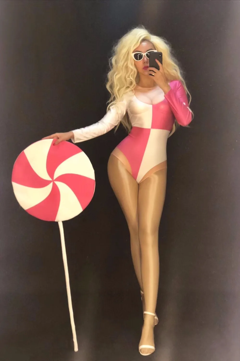 New Women Sexy Bodysuit Nightclub Party Stage Wear Show Costumes Dancer Singer Gogo Clothing