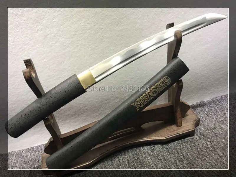 Специальное предложение японский самурайский короткий нож полностью Tang 1060