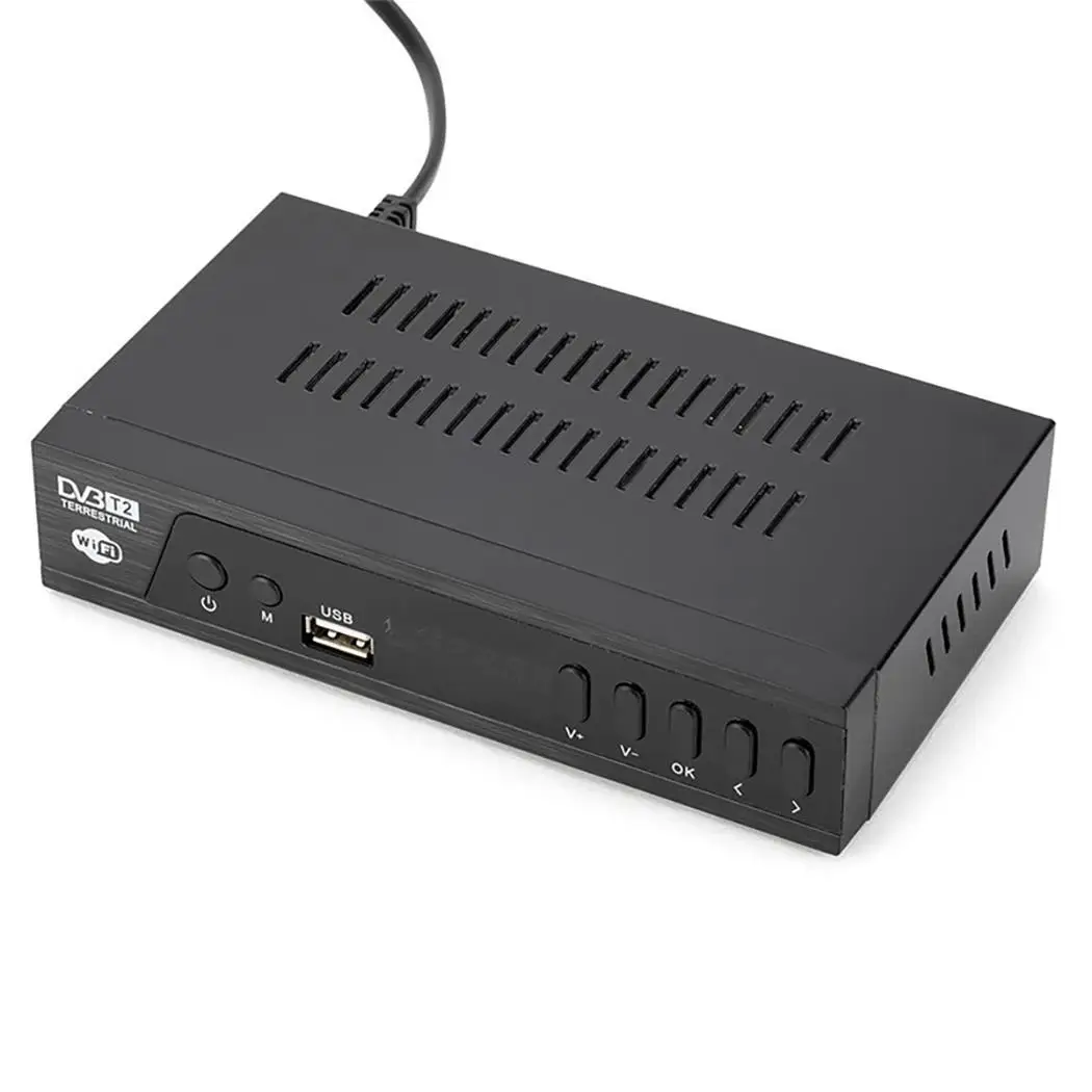 HD 1080 P Smart поддержка ТВ коробок DVB T2 H.264 MPEG 4/2 английский мощный и высокоэффективный