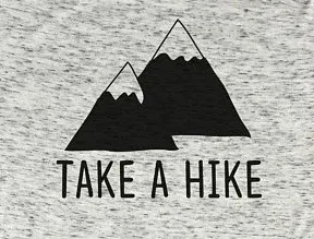 

2019 New Fashion Take A Hike Tumblr Ins Tshirts Tees Graphic Instagram Tops Shirt