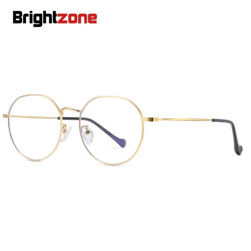 Металлические оправы Brightzone для очков по рецепту брендовые модные женские очки
