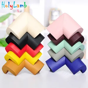 8 шт.лот утолщенная Мягкая безопасность ребенка Угловые защитные насадки на края LED Настольная лампа Дети защиты угловой стол Детская безопасность защиты детей