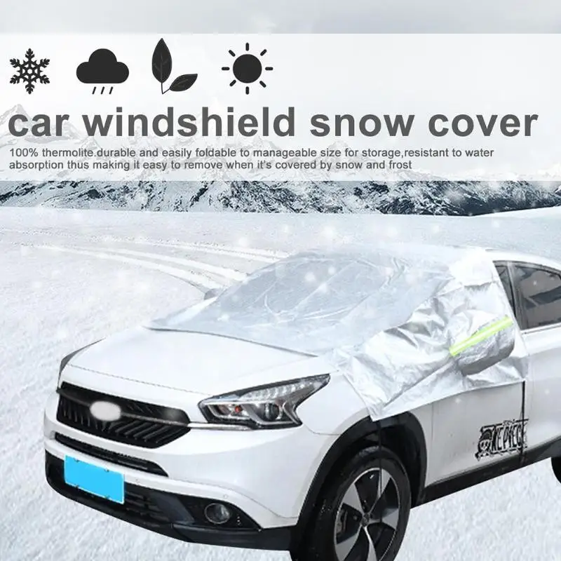 SUV лобовое стекло автомобиля снег лед щит ветровое Солнцезащитная крышка |