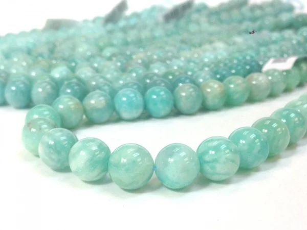Красивые круглые амазонитовые бусины около 40 шт.|amazonite beads|amazonite round beadsbeads beads |
