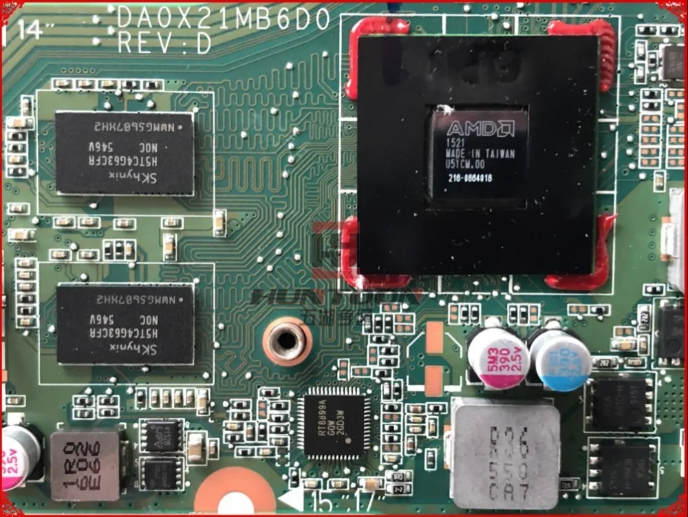 Высокое качество 809408-501 для ноутбука серии Pavilion 15-AB 15Z-AB материнская плата DA0X21MB6D0 X21