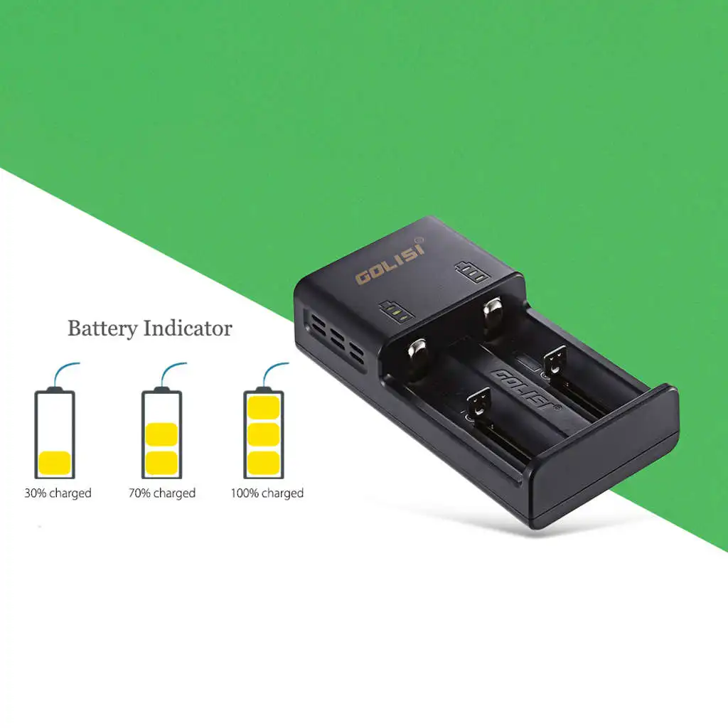 Горячие предложения Golisi зарядные устройства O2 интеллектуальное зарядное