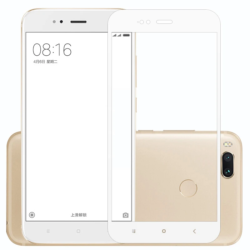 Защитное закаленное стекло для Xiaomi Mi A1 | Мобильные телефоны и аксессуары