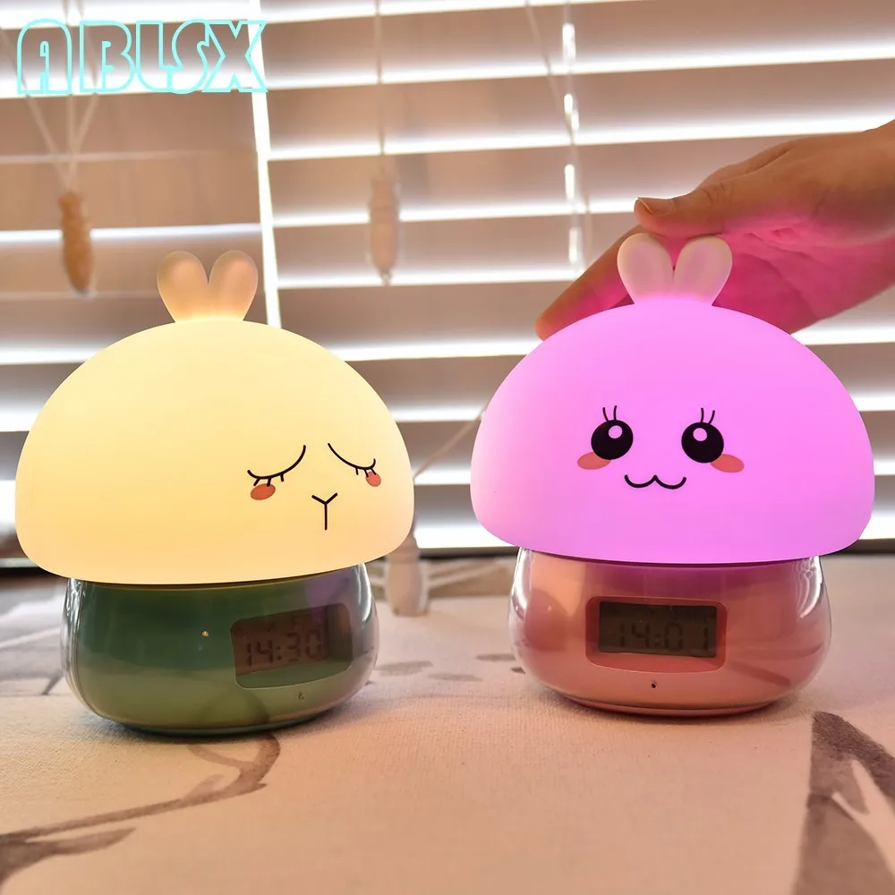Ночник с животными для детей милый кролик ночник светильник s 3D Led игрушки