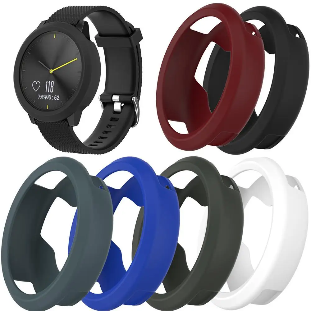 Силиконовый чехол высокого качества протектор оболочки для Garmin VIVOMOVE HR Спорт