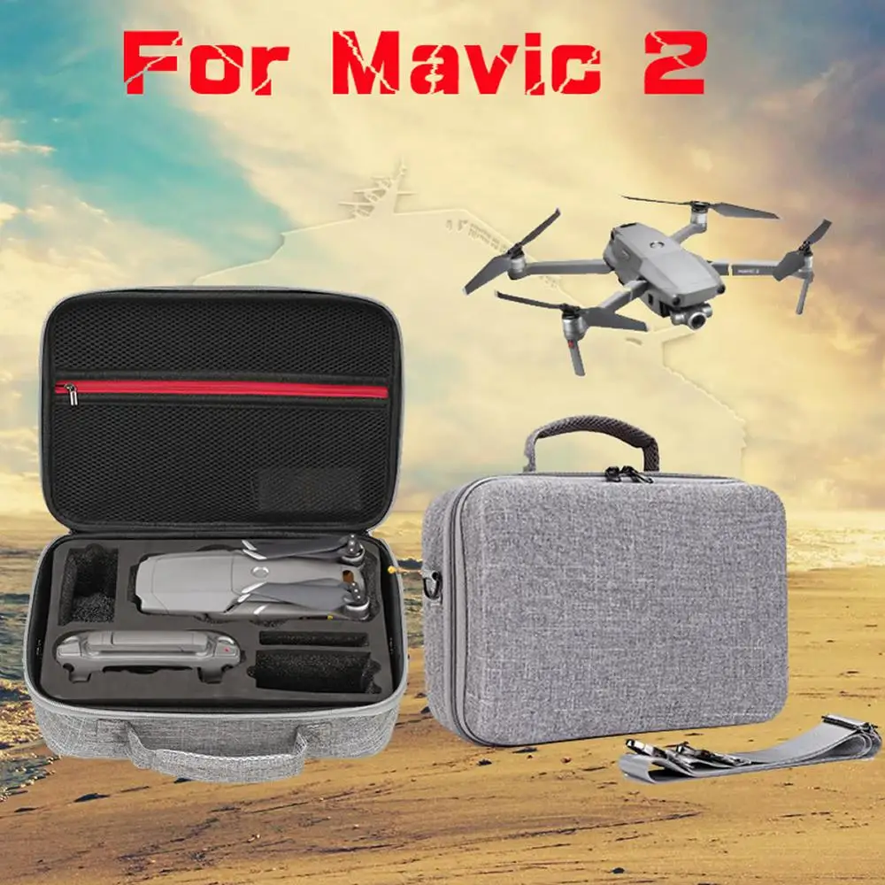 DJI Mavic 2 Новый Дрон серый ящик для хранения Zoom Жесткий Чехол чемодан Полный