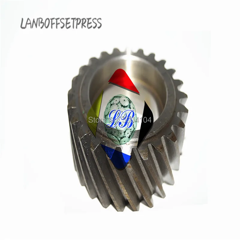 LANBOFFSETPRESS R600 Шестерня машины Roland 600 шестерни для станка OD = 74 мм ID 46 Высота 34 24 |