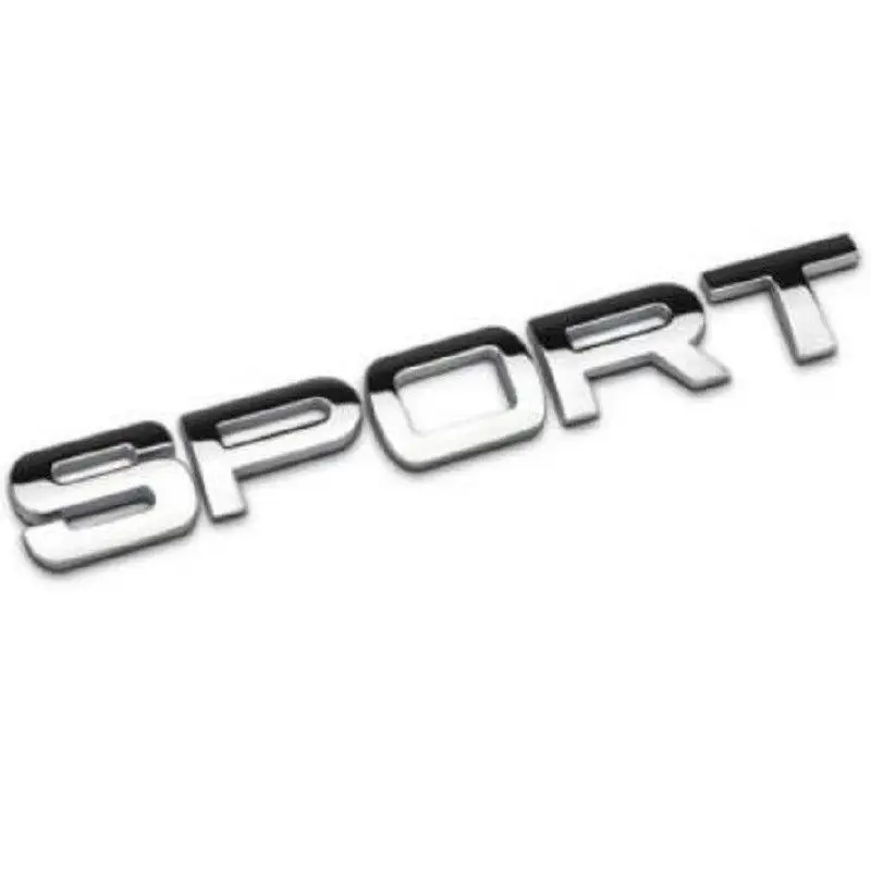 &quotСпорт&quot буквы багажник значок Задняя эмблема стикер Подходит для LAND ROVER