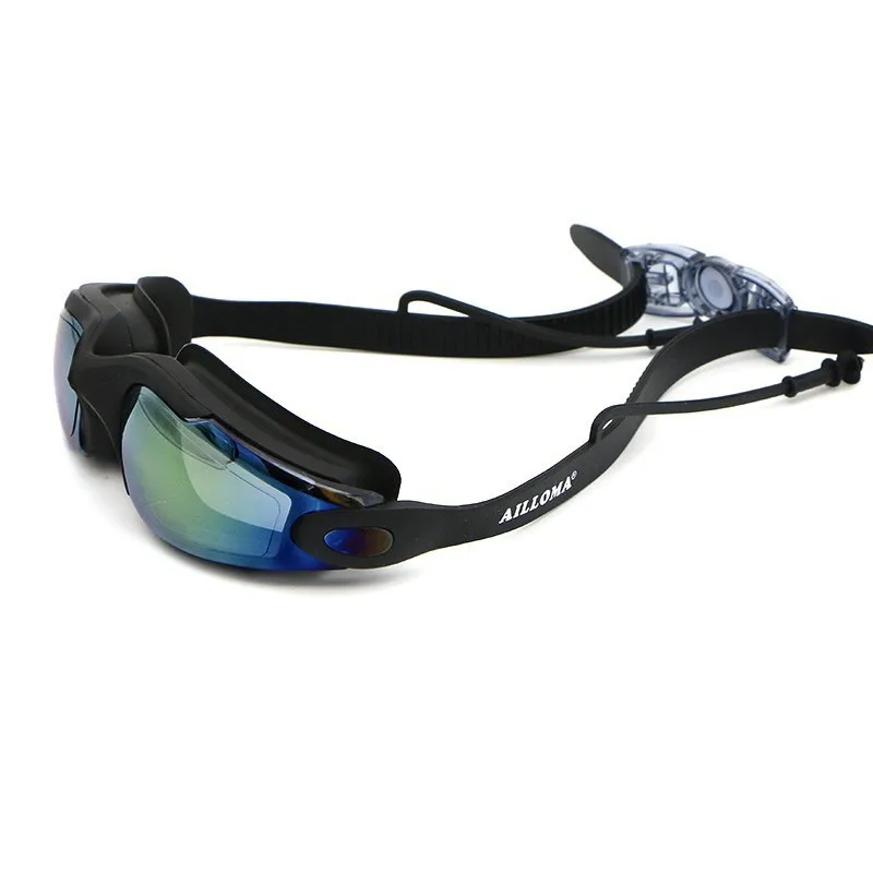 

Ear Plug Swimming Goggles Adjustable Male Female Underwater Glasses Anti-Fog UV400 Eyewear Swim Mask Sport Equipment