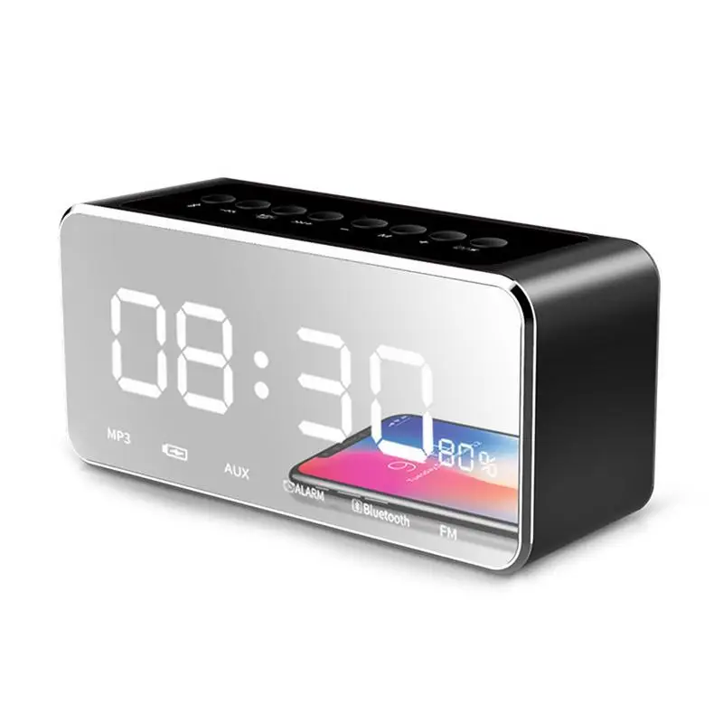 Беспроводной Bluetooth динамик с картой большой емкости батареи радио зеркало