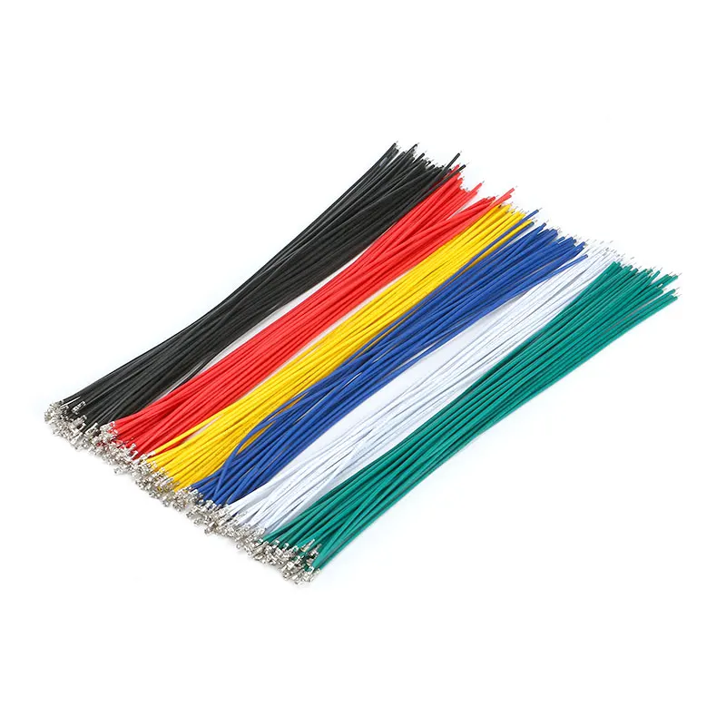 20pcs/lot XH2.54 Single Tin Header 200mm Terminal wire Connector wire 24AWG