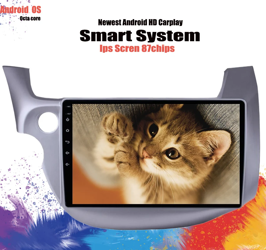 2Din Android 10 0 Ram 6GB 1 &quotавтомобильное радио GPS Navi мультимедийный плеер с сенсорным