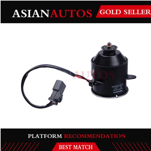 19030-RAA-A01 630840 двигатель мотор вентилятора для охлаждения с питанием от источника