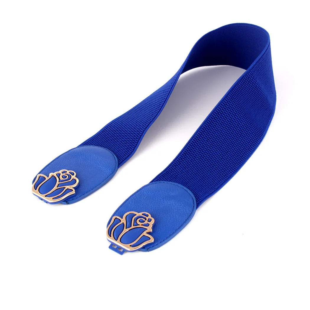 Женские декоративные часы в Корейском стиле с цветочной розой широкий